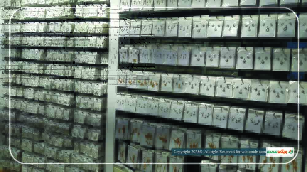 بخشی از تنوع بدلیجات عمده فروشگاه تندیس