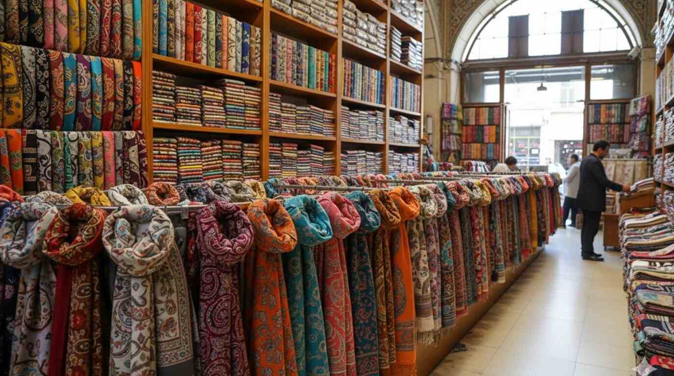 بهترین عمده فروشی شال و روسری در تهران