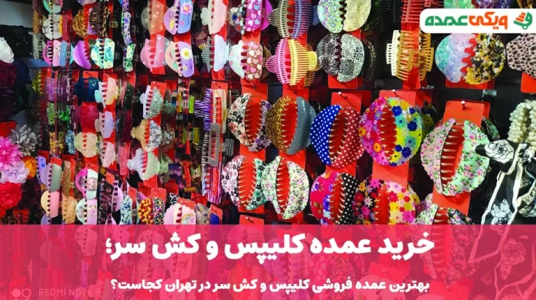 خرید عمده کلیپس و کش سر؛ بهترین عمده فروشی کلیپس و کش سر در تهران کجاست؟