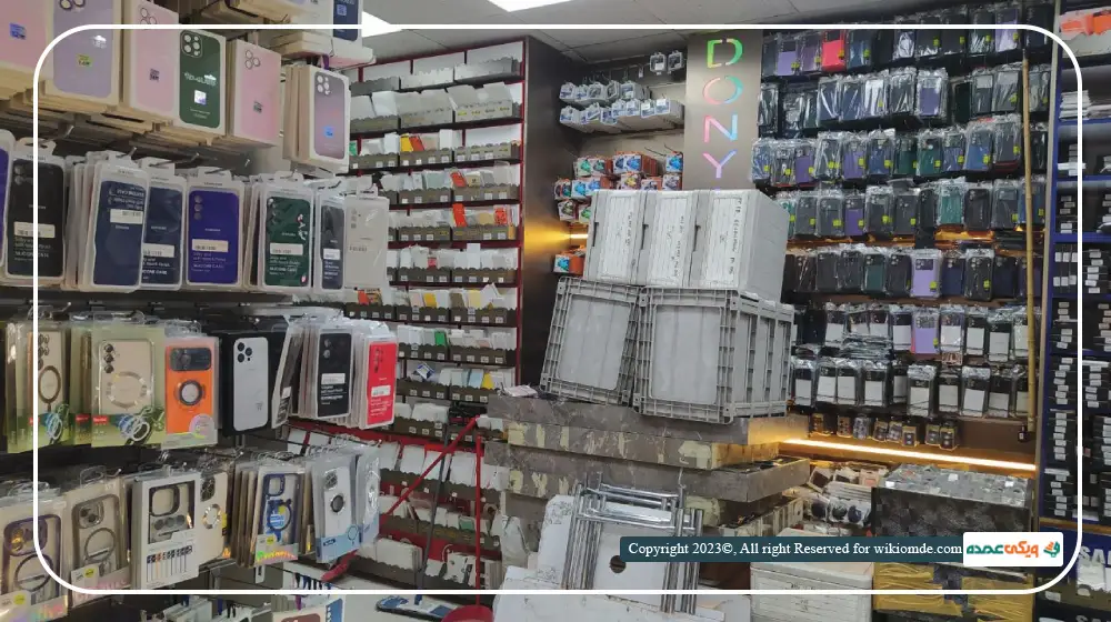 نمایی از عمده فروشی دنیای گلس آرن