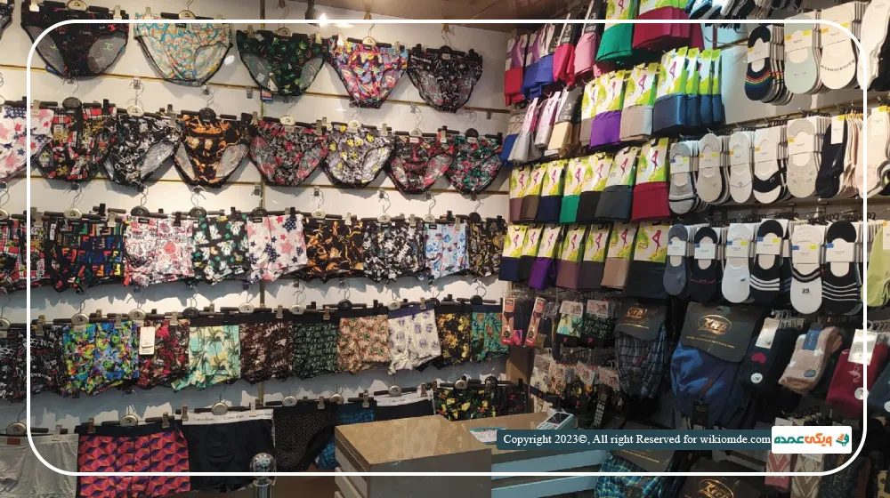 نمایی دیگر از مرکز پخش عمده آقای زندی