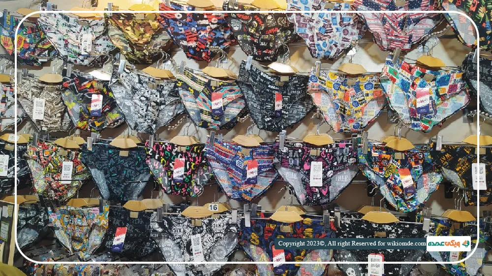 بخشی از تنوع محصولات تولیدی لباس زیر مردانه زواره