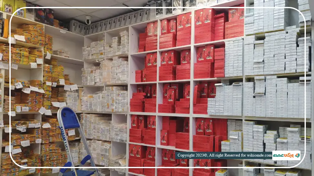 یخشی از فروشگاه هایپر گلس آقای درودیان