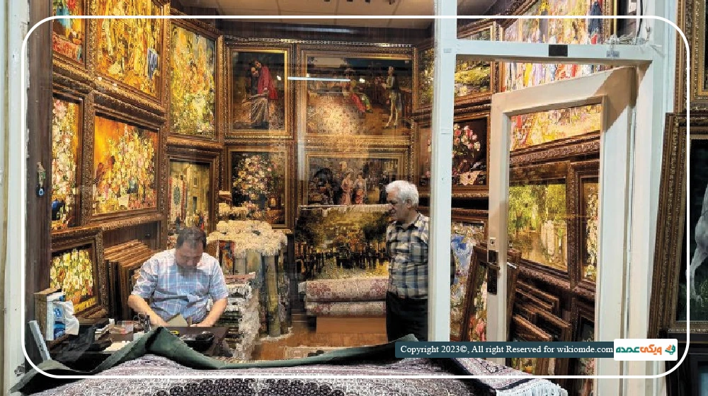 عمده فروشی تابلو فرش اسدی