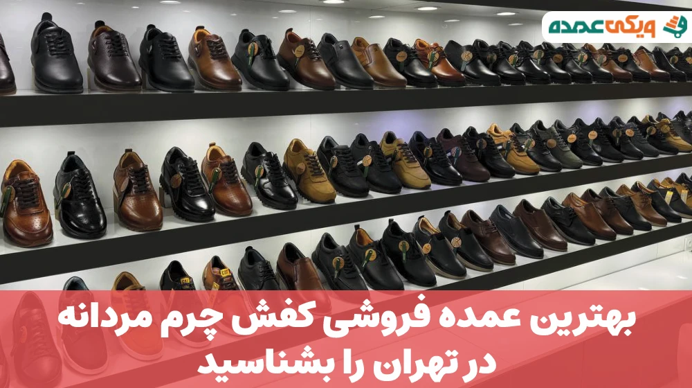 بهترین عمده فروشی کفش چرم مردانه در تهران
