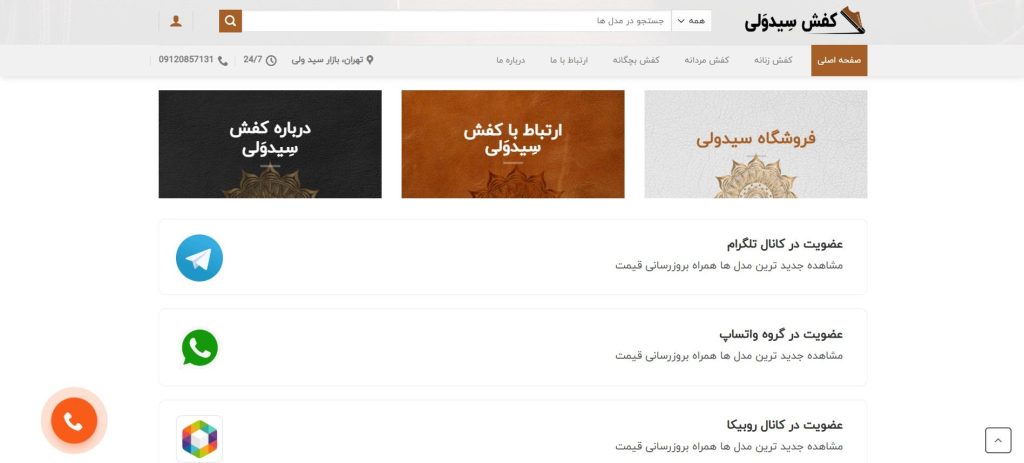 کفش سید ولی از بهترین عمده فروشی کفش زنانه در تهران