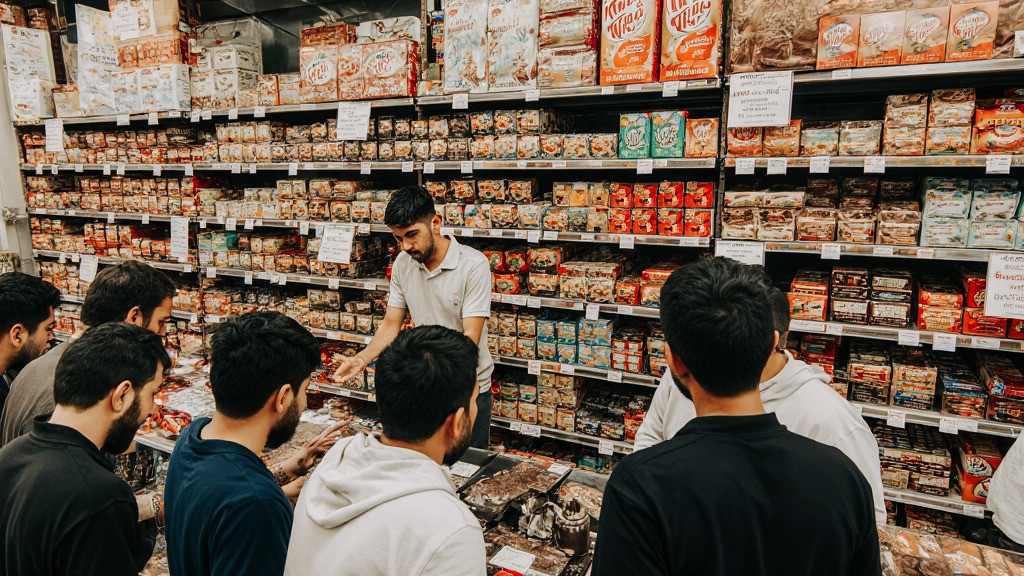 بهترین عمده فروشی شکلات خارجی در تهران
